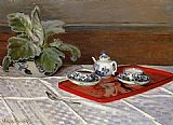 Tea Canvas Paintings - Tea Set